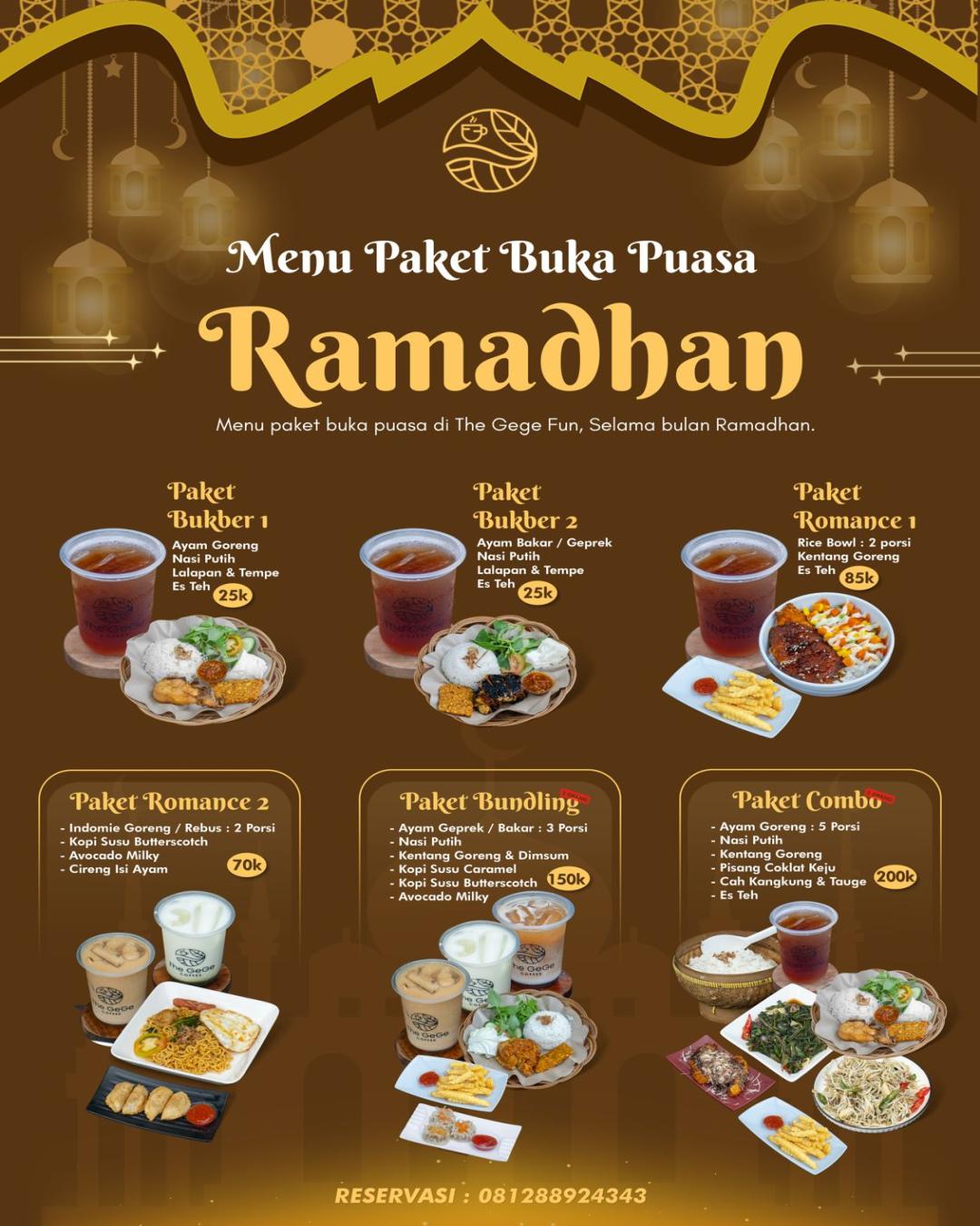 Berbagai pilihan Bukber sambil Menunggu Sunset