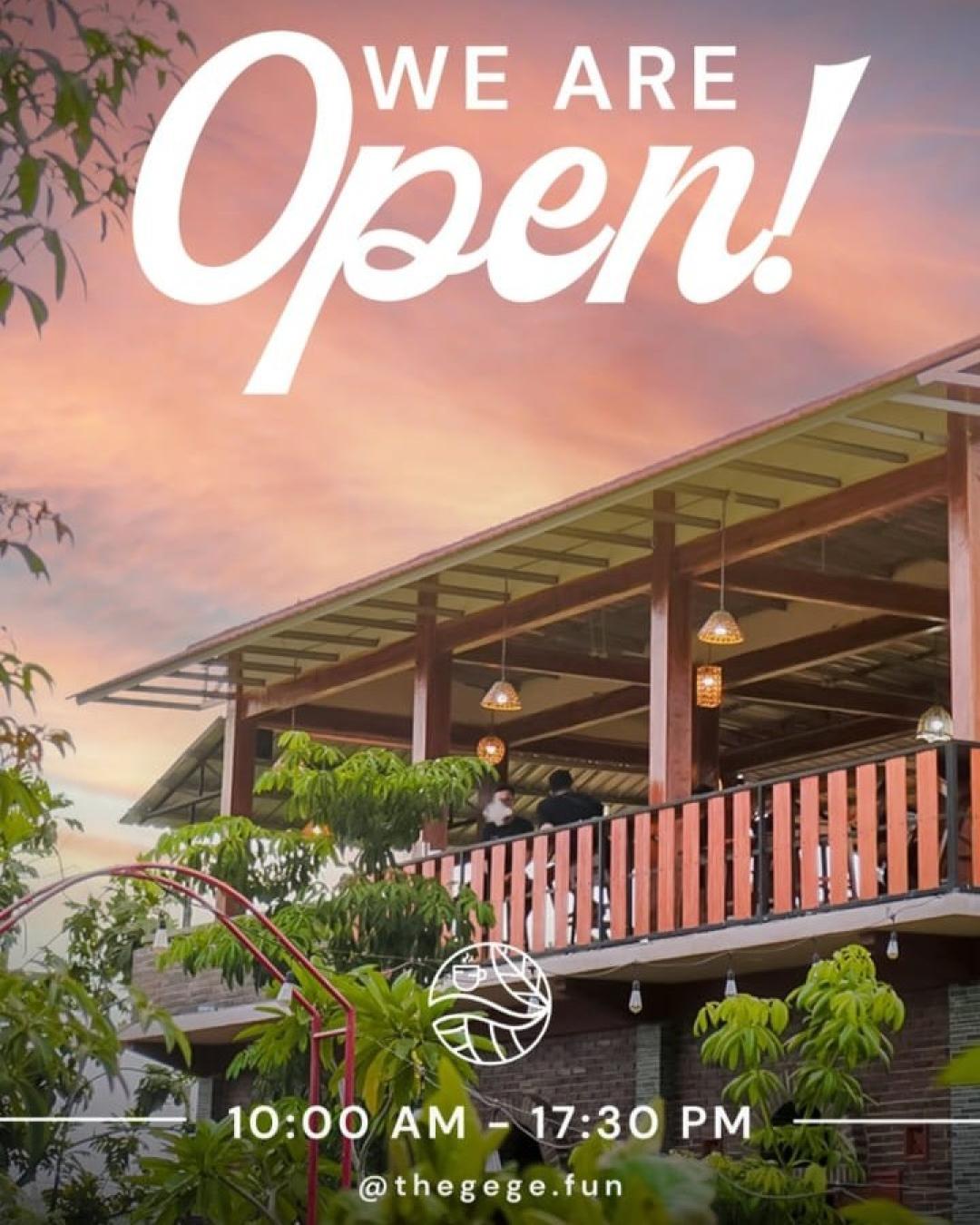 Menyambut ramadhan, hari ini buka pukul 10.00 - 17.30